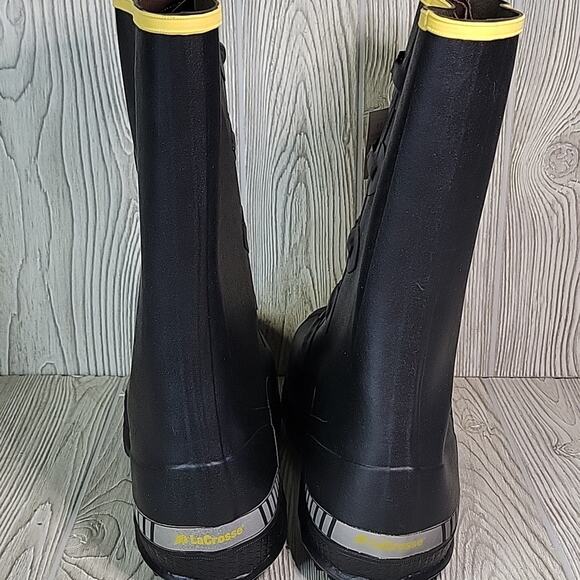 LaCrosse 14" ZXT Buckle Overshoe Work Boot Covers Deep Heel Mens Size 11 NEW - Picture 6 of 13